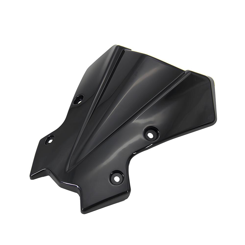 For Kawasaki Z650 Z900 2020-2025motorcycle front windshield protective sunshade air deflector, enhancing the riding experience чёрный