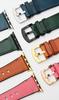 Matteu Basic Full Grain Leather Apple Watch Leather Strap 17 Colors (C Type)