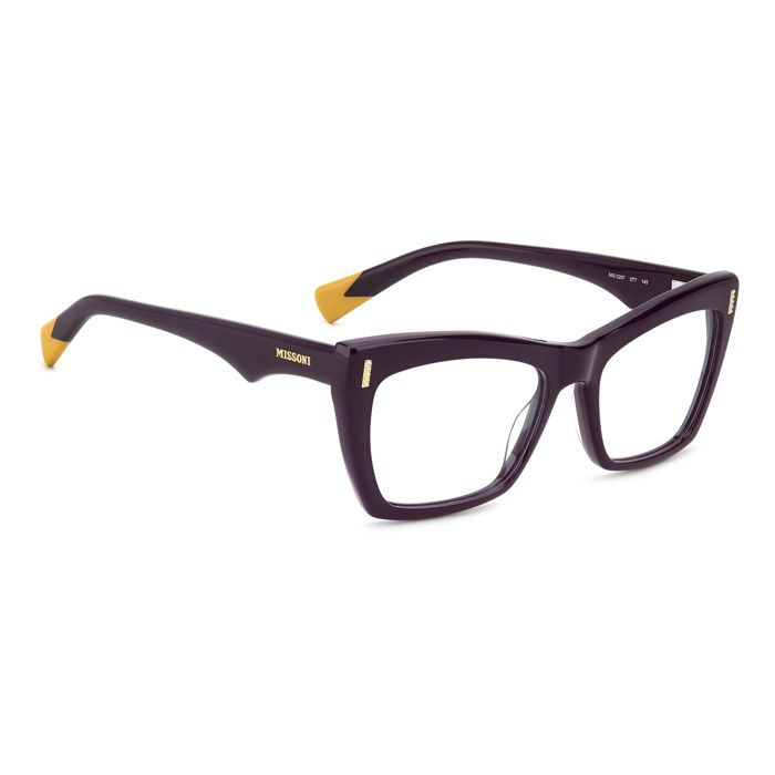 Lunettes De Vue MISSONI MIS 0207 53/17/145 0T7 PLUM ACETATE FRAMES WOMAN MISSONI MIS 0207 PLUM Optical Frames 53