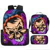 Skull Schoolbag for Primary School Students, Kindergarten New Schoolbag for Boys and Girls, Grades 2345 and 6