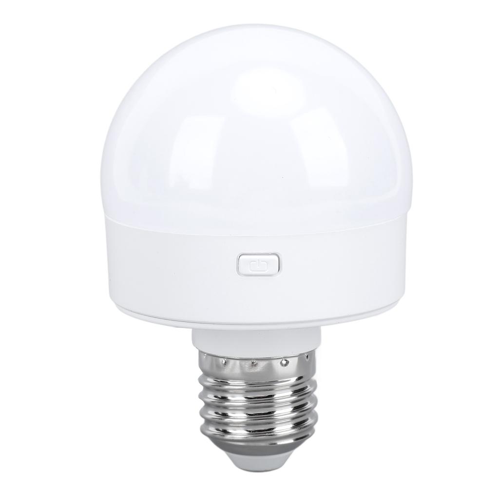 E26 Magnetic Light Bulb Rechargeable Battery Operated Light Bulb with Remote Control Timer Dimmable