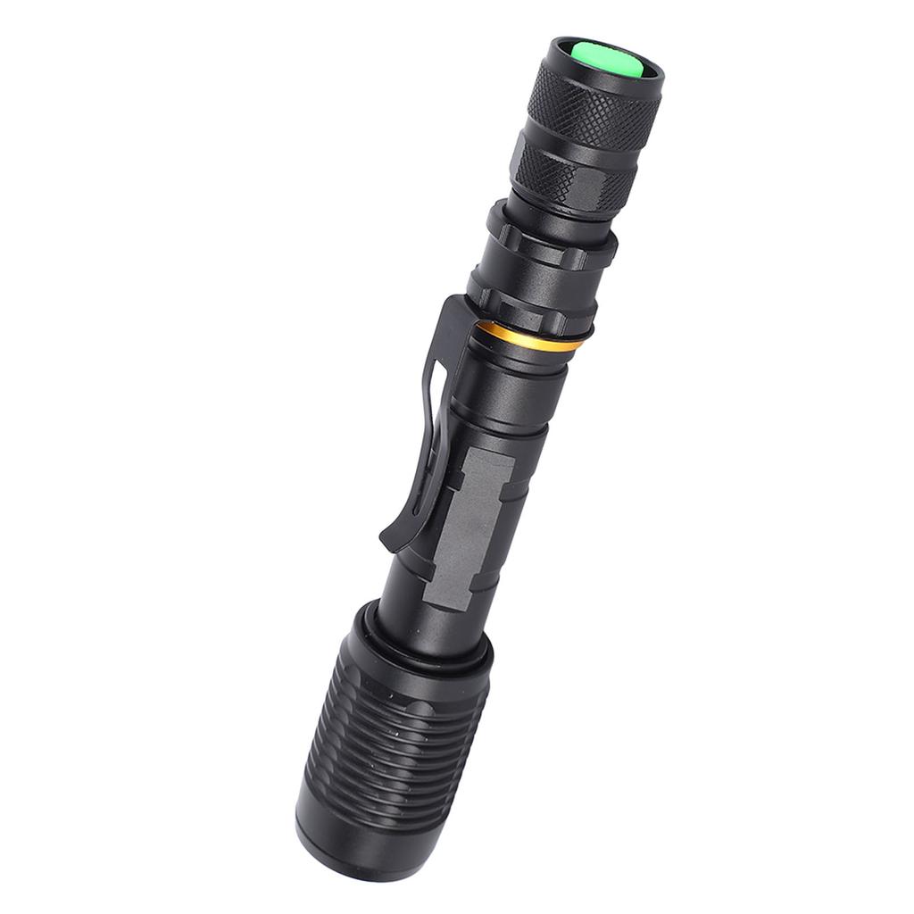 Super Bright Flashlight Zoomable Aluminum Alloy LED Handheld Flashlight for Camping Hiking Exploration