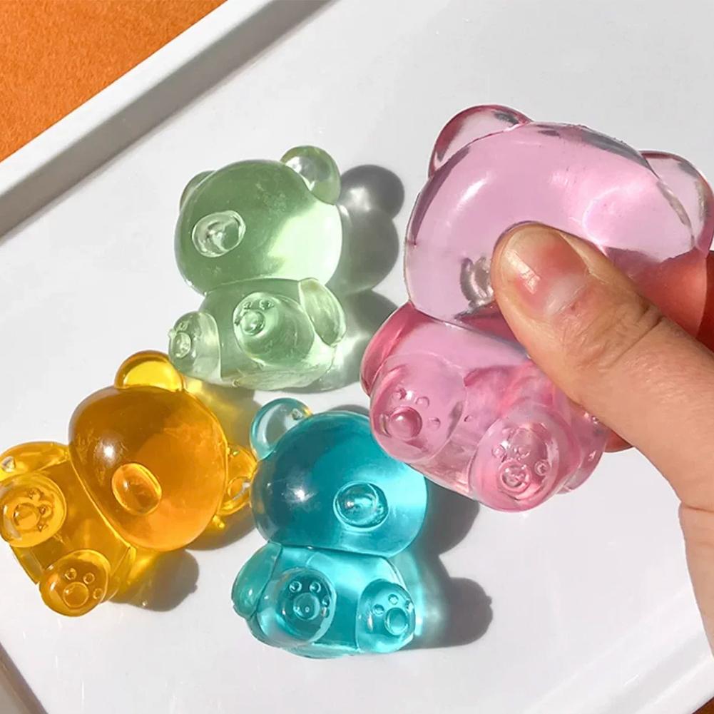 Super Klare Kleine Bären Maltose Quetsch- und Entspannungsspielzeuge Langsam Rückprallende Formbare Spielzeuge Belüftende Geschenke