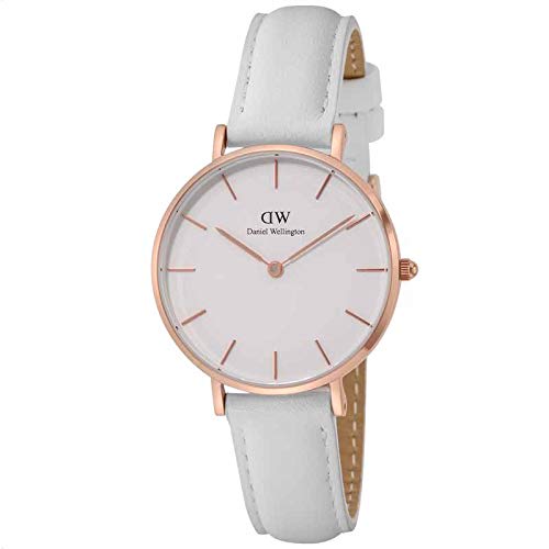

Женские часы Daniel Wellington Classic Petite Bondi 32 мм, Белый/Розовое золото, DW00100189/DW00600189