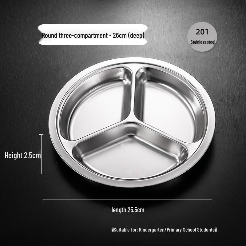 Morona 304 Stainless Steel Divided Canteen Tray