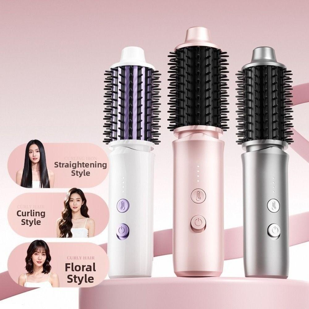 4 Heat Levels Electric Hair Curler Negative Ion Flat Hair Iron Mini Curling Hair Stick Salon Use