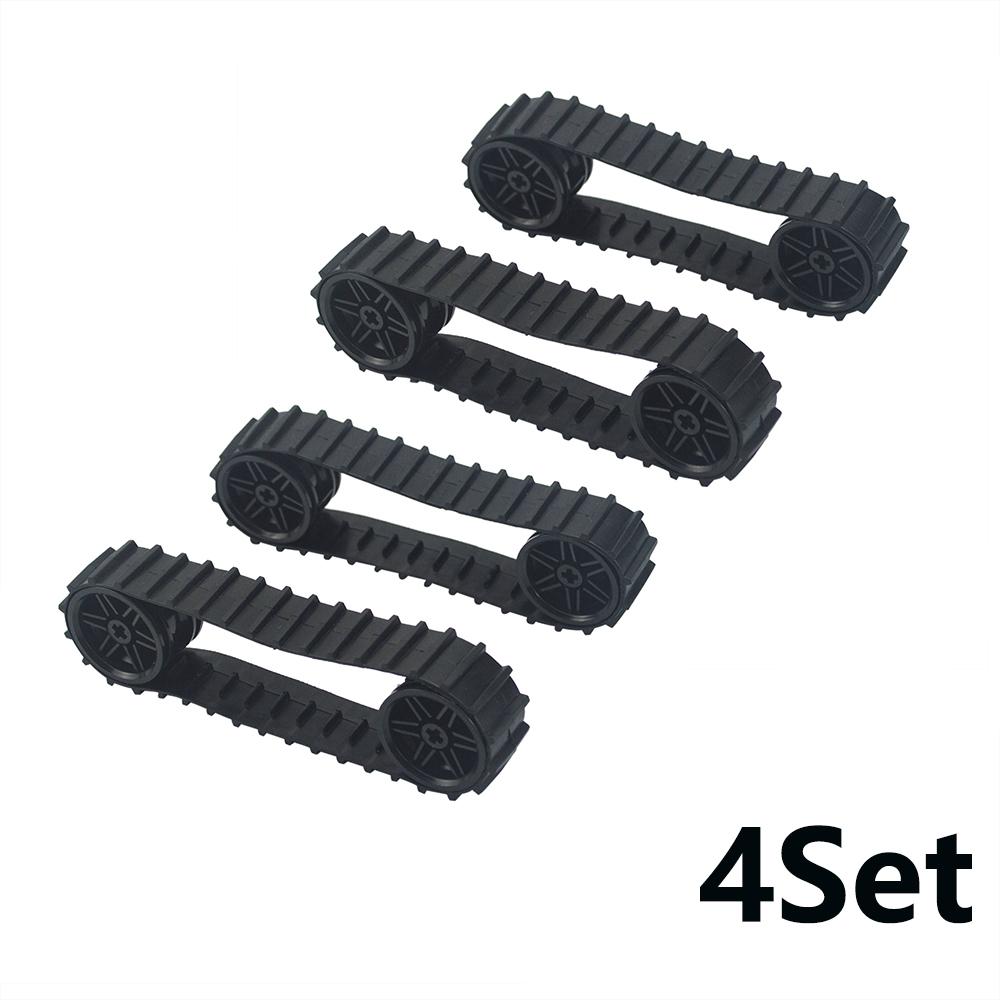MOC Technical Caterpillar Tank Tracks Building Blocks Chain LinkExcavator Wheel Parts Brick Toy DIY Compatible 57519 88323 3711