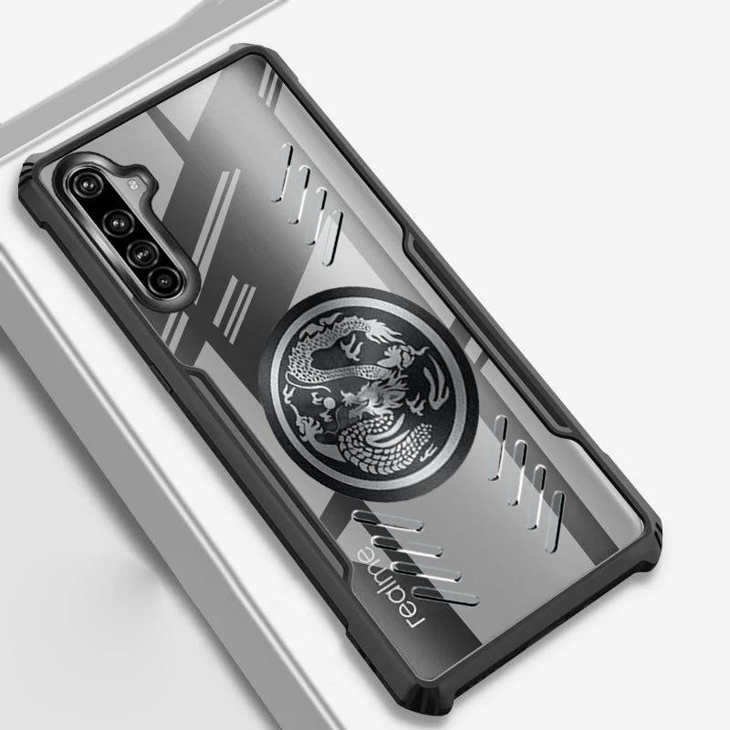 Magnetic case Suitable for Realme X50 X7 X P2 P3 P4 PRO mobile phone case Acrylic high-transparency protective case Realme X50 PRO