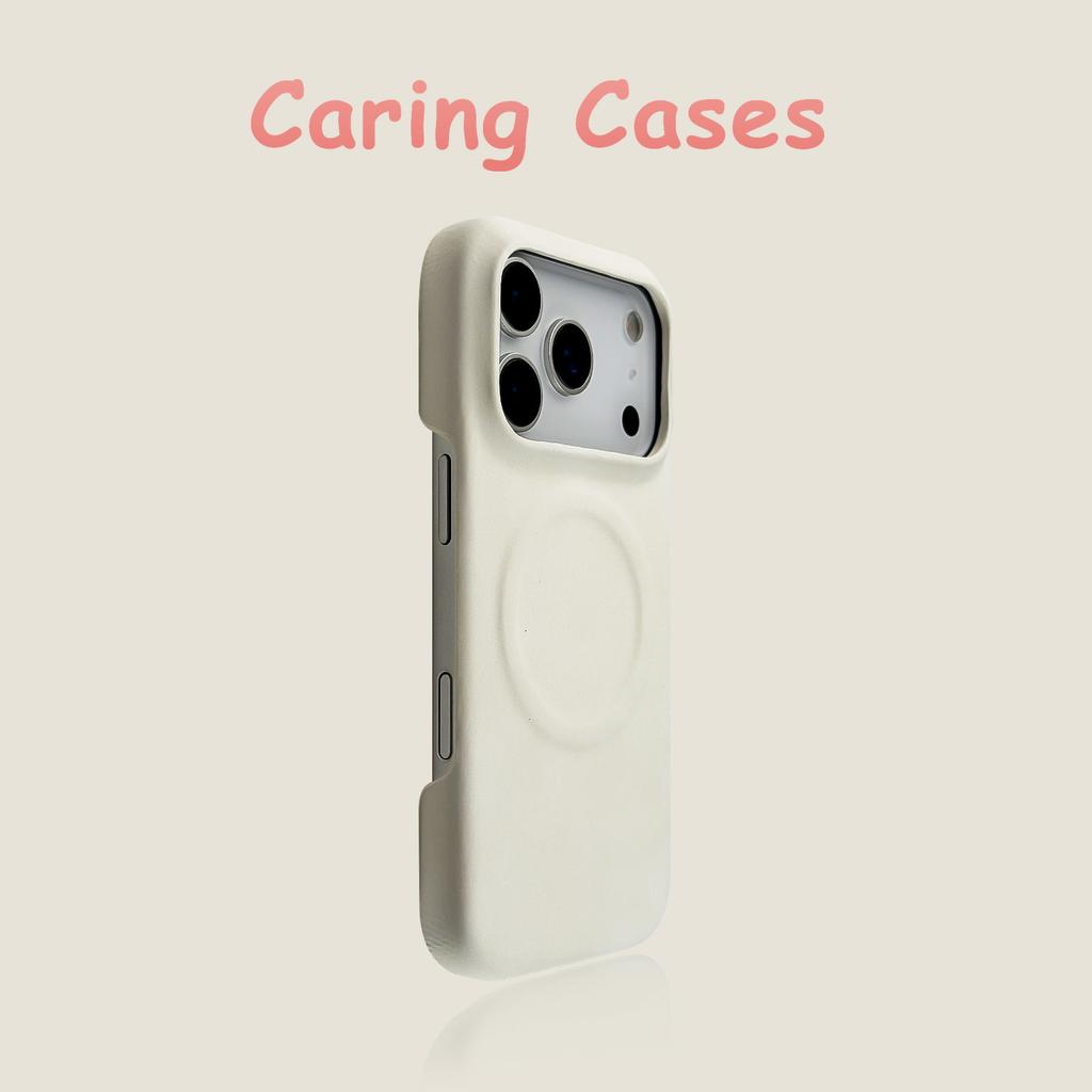 For iPhone 17 Pro Max Case Nappa Leather Magnetic Business Minimalist Compatible with iPhone 16 15 14 13