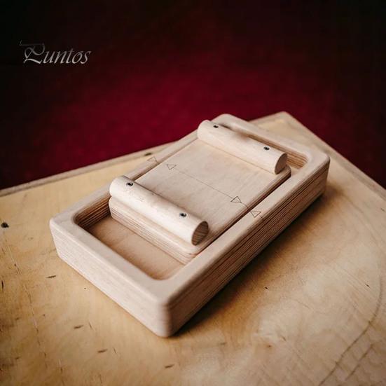 Finger Strength Trainer Wooden Grip Strengthener Pinch Block Hand Grip Climbing Power Finger Exercise Equipment for Home Gym Climbing Athletes