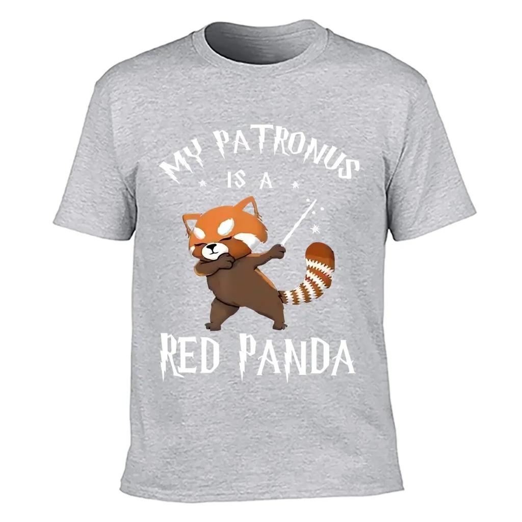 My Patronus Is A Red Panda Shirt Women  for Panda Lover Women  T Shirt TShirt Regular Fit Short Sleeve Tops  Shirts for Women