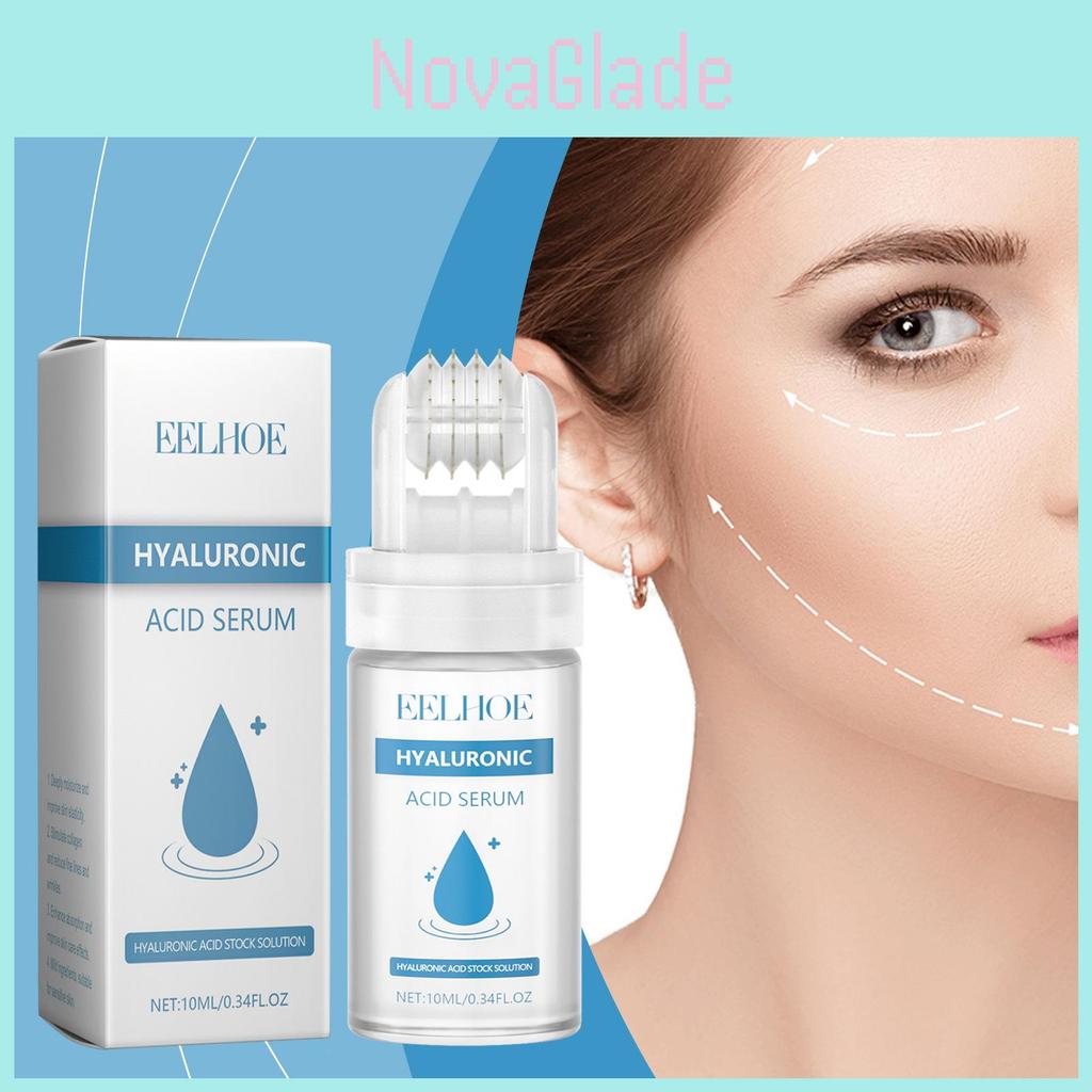 Eelhoe Transparent Hyaluronic Acid Roller Essence For Deep Hydration And Skin Firmness
