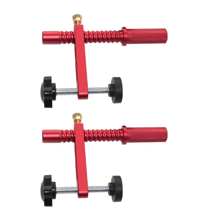 Aluminum Workbench Dog Hold Down Clamps Secure Grip, 19mm/20mm Holes Adjustable Clamps for Woodworking and Craftsmanship