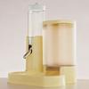 Easy Install 2 in 1 Hamster Water Dispenser Automatic with Base Pet Auto Dispenser Leak-Proof Food Feeding Bowl for Small Animal