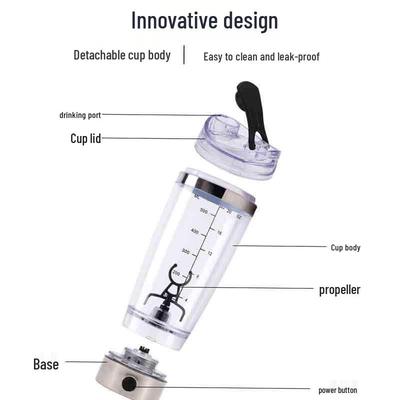 USB dobíjecí elektrický proteinový šejkr - Automatické míchání pro fitness nadšence