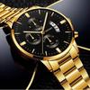 3PCS/Set Luxury Men Business Watches Fashion Calendar Quartz Watch Reloj Hombre