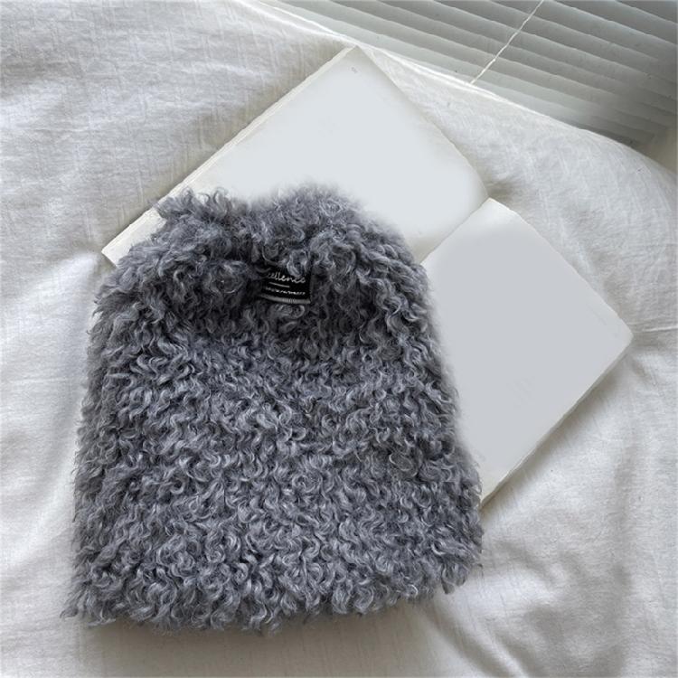 Women Warm Furry Leg Warmers with Letter Label Leg Covers Aesthetic Fuzzy Boot Cuffs Footless Socks for Winter Days