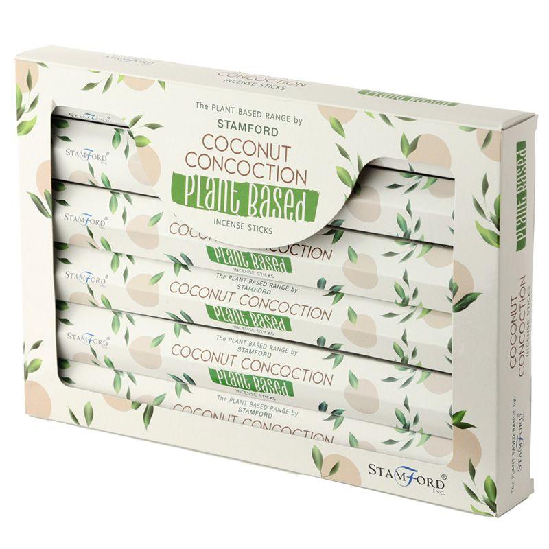 6x Coconut Incense Sticks Plant Based Stamford