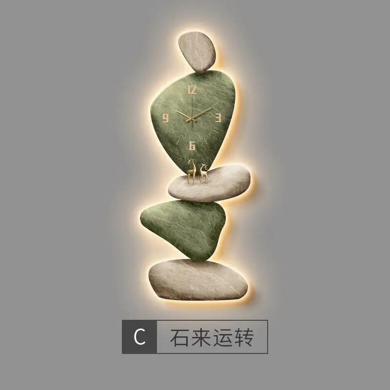 Living Room Wall Clock Decor Light Luxury Unique Wall Clock Large Modern Design Silent Aesthetics Reloj De Pared Wall Decor