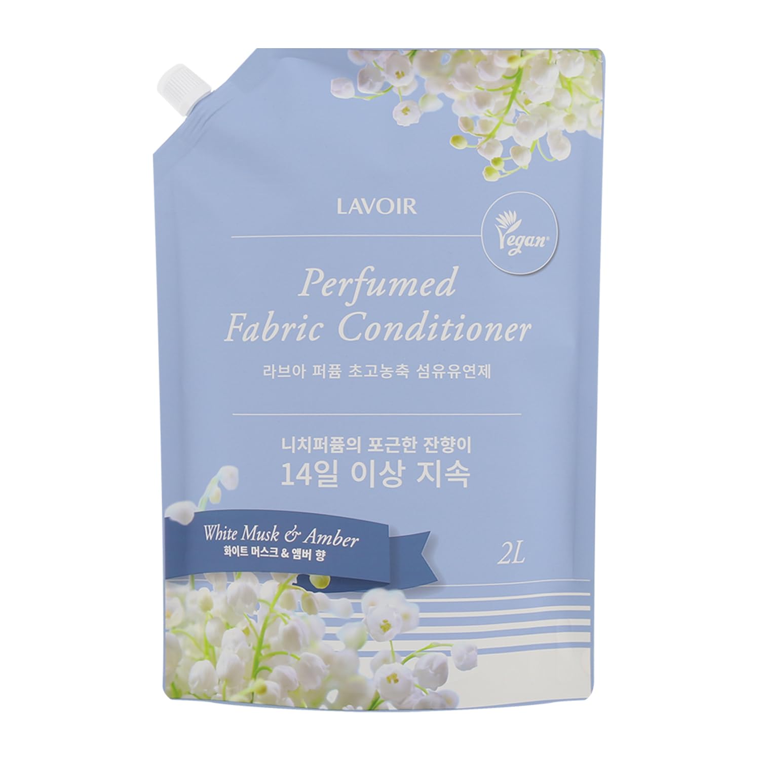 

LAVOIR Lavua Парфюмированный Суперконцентрированный Кондиционер для Ткани 2л: Белый мускус и амбра