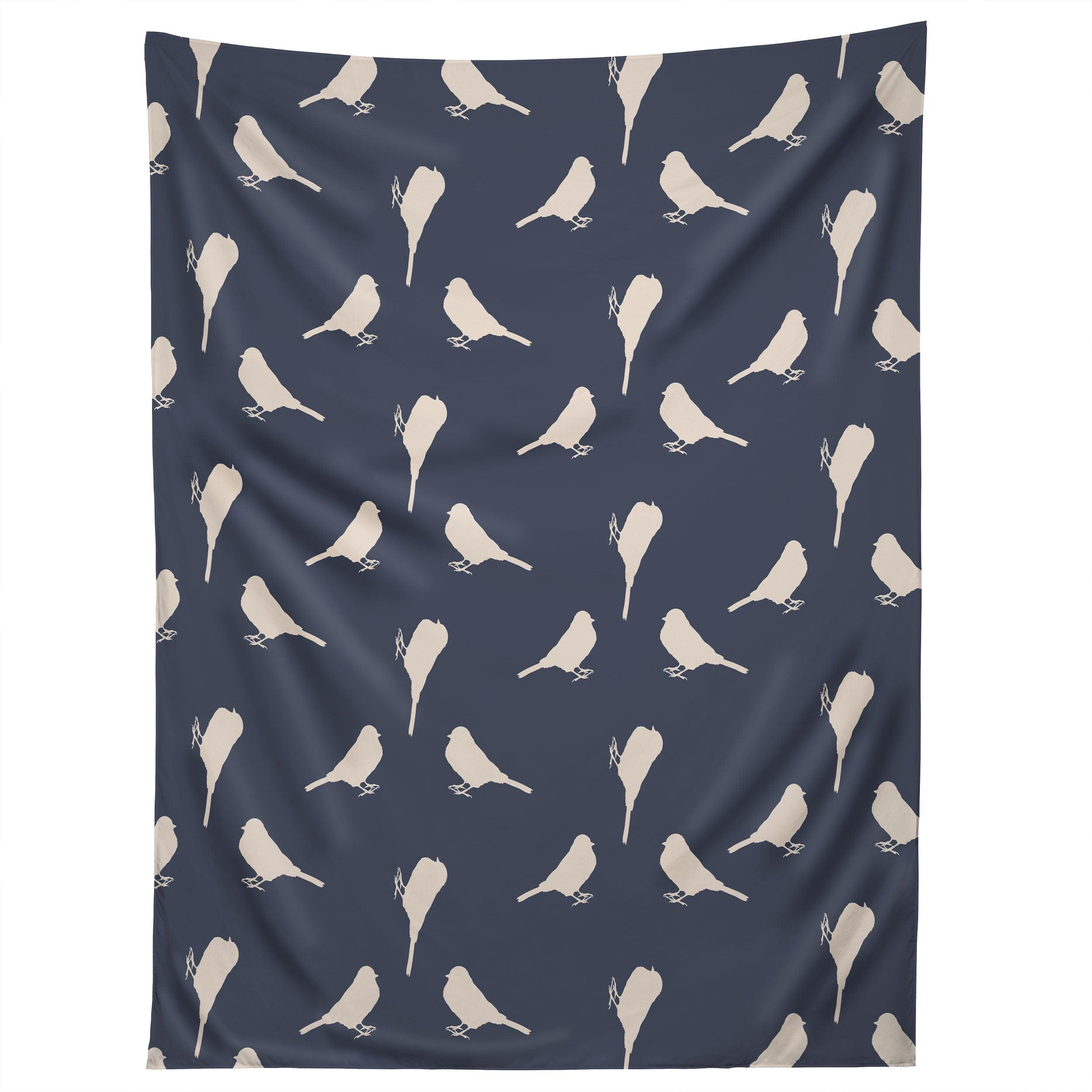 LITTLE BIRDIES tapestry 75x100