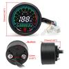New Motorcycle Instrument with Speedometer Odometer Tachometer LCD Oil Gauge Gear Light Indicator Light Voltage Meter Kmh Mph