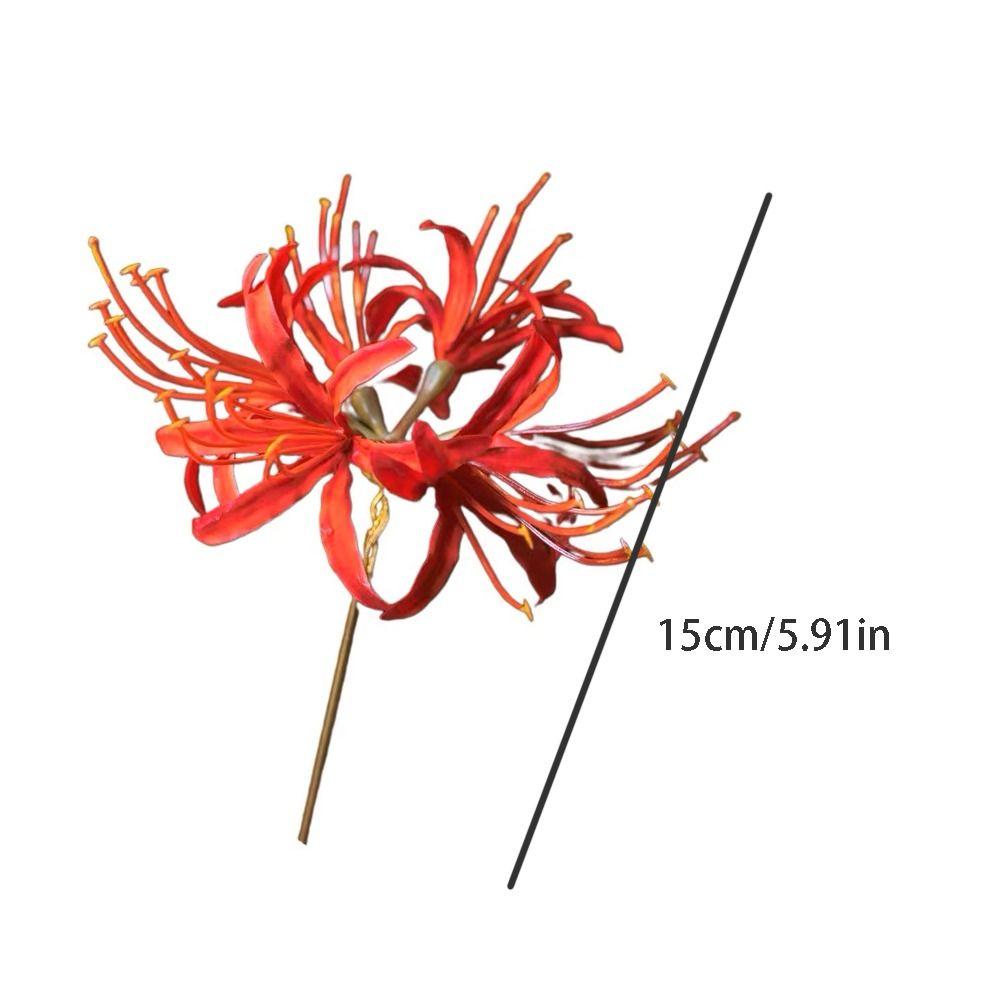 Artificial Lycorisradiata Hair Stick Artificial Flowers Hanfu Hair Clip Sweet Flower Hairpin  Party