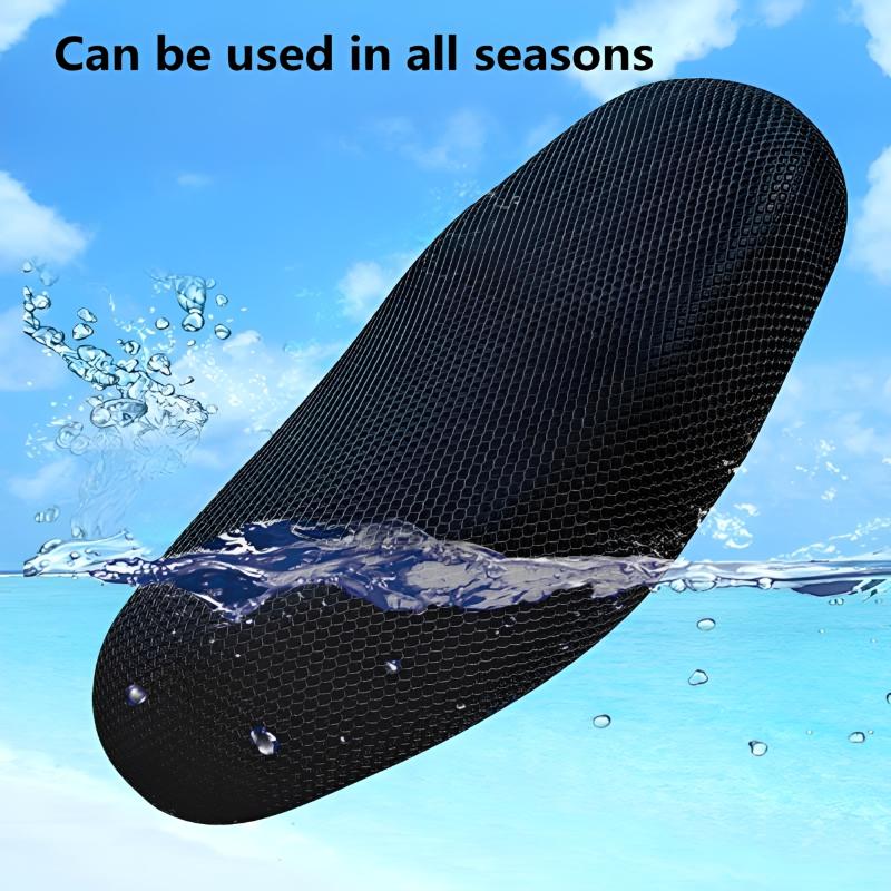Breathable 3D Mesh Auto Seat Cover Anti-Slip Waterproof Durable M-3XL Size for All Season Car Interior Protection