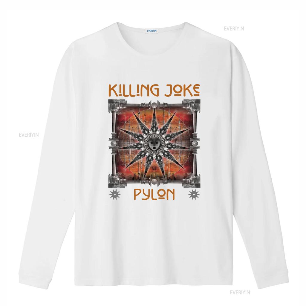 Killing Joke Pylon Rockový Koncert Vintage Design Tričko Unikátní Merch Kapely pro Hudební Fanoušky vintage Vyprané Univerzální