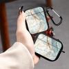 Aqua Gold Agate Earphone Cases Cover Case For Airpods 3 1 Pro3 Pro 4 2 Pro2