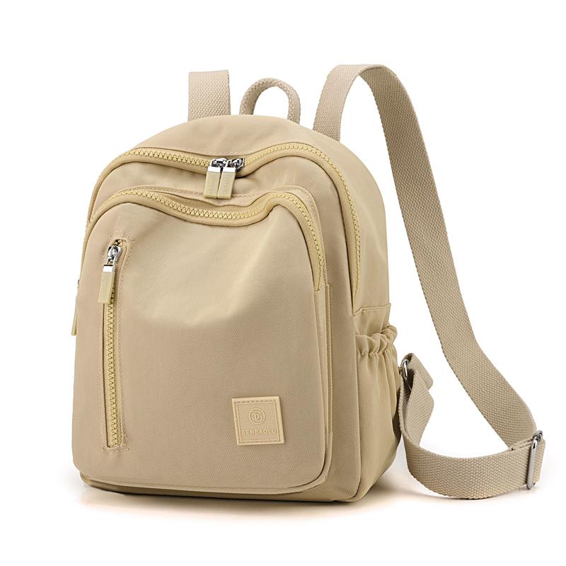 Women's Travel Small Backpack Lightweight Nylon Student Schoolbag