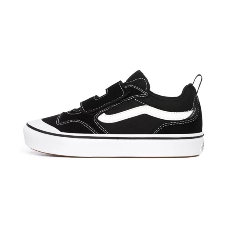 Vans Old Skool V Low Top Kids Skate Shoes Kids Sneakers Black White VN0A4U1P6BT