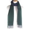 Excellent LOEWE Scarf Anagram logo embroidery Navy wool mens Used