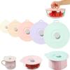 Qecyd Silicone Silicone Frying Pan and Pot Silicone Drop Stylish Microwave No Need for Plastic Heat and Cold Airtight Dishwasher Rounded Design Easy