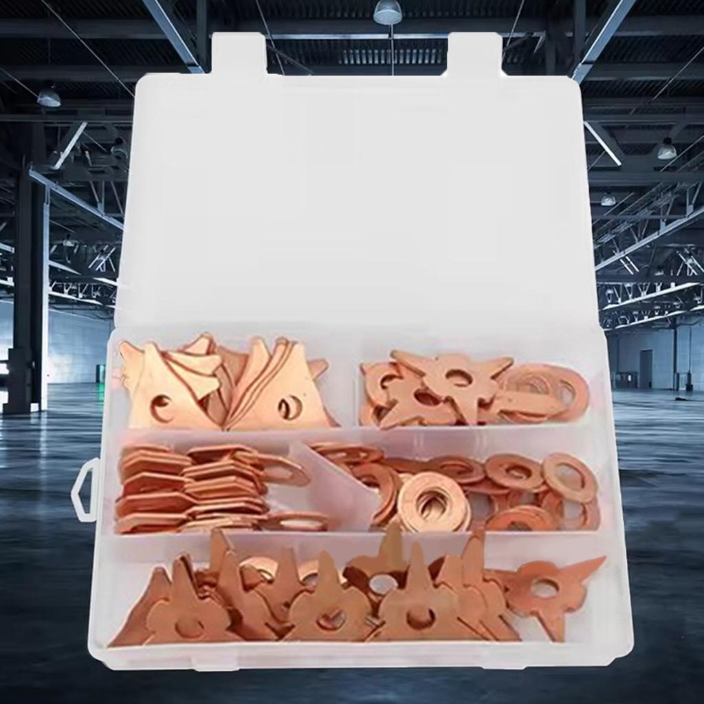 110Pcs Dent Puller Rings Replacement Dent Pulling Straight Washer Metal Shrink Repair Tool for Panel Welder Spot