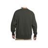 Nike Sportswear Logo Pullover Sweatshirt Men Tops Brown Green DA0022-355