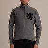 Kapelmuur Cycling Lion Size S Jacket, Fall/Winter [0°C-10°C], Fleece-Lined, Print, Gray,