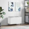 VidaXL Record Cabinet White 74.5x38x48 Cm Engineered Wood 831724