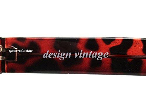 [design Vintage] WELLINGTON BIKER SHADE (tortoiseshell X DARK GREEN)