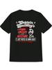 Casual Graphic T-shirt - Captain Spaulding Fried Chicken & Gasoline Horror Movie Design