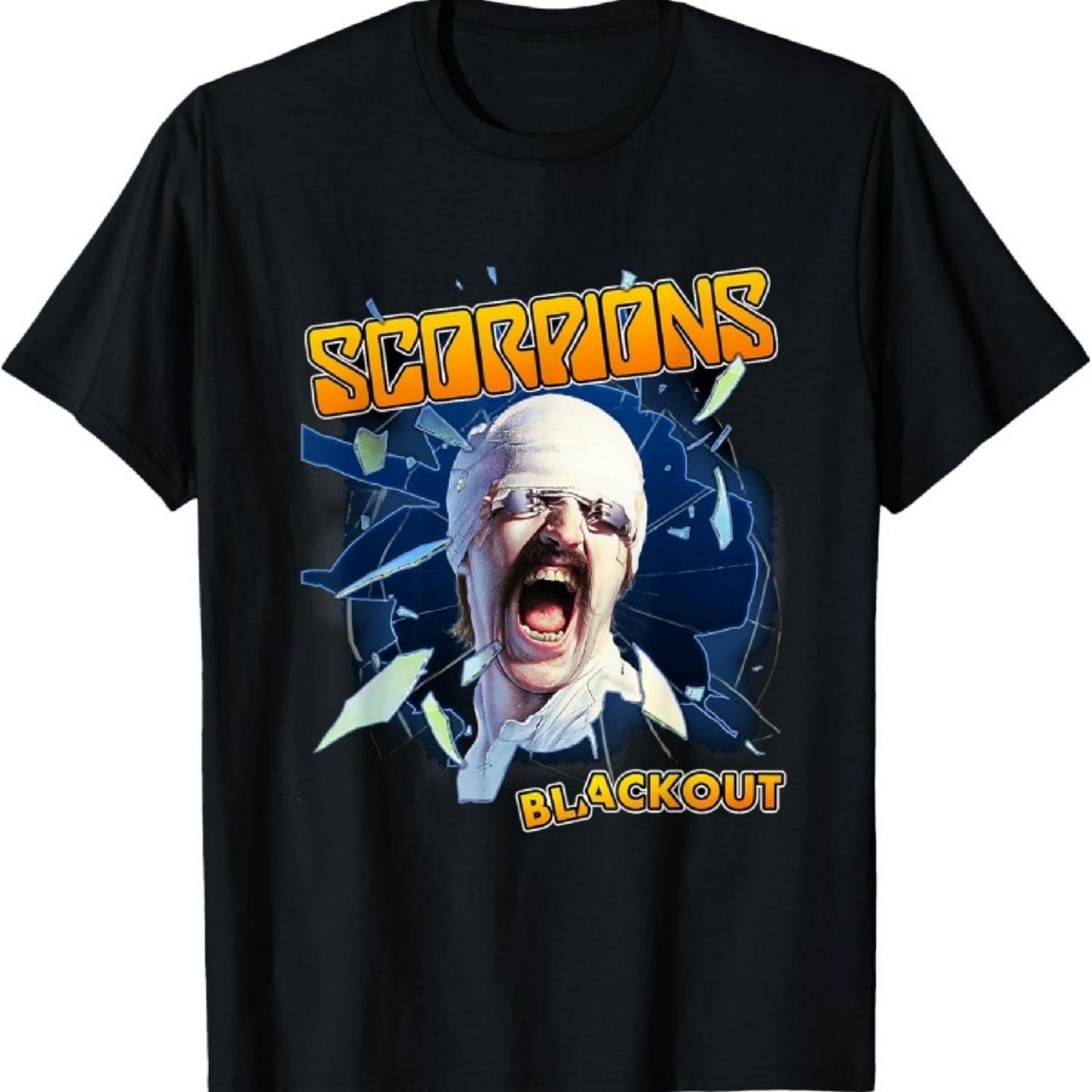 Официальная футболка Scorpions Blackout XXXXXL разноцветный