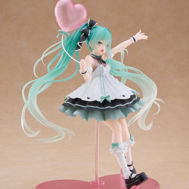 Genuine New Taito Amp+ Cute Hatsune Miku Birthday Party Jingpin Action Figure Model Figurine Collection Toy Gift In Stock