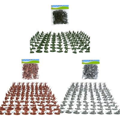 Kinder Kampfsoldat Figur Spielzeug 100 Stück/Set mit 12 Arten von Posen Großartig für Kampfbegeisterte Regal-Ausstellungsfigur