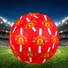Manchester Football Print Size 5 Soccer Ball, PU Wear Resistant Football for Match Training and Daily Practice, Birthday Gift for Soccer Fans