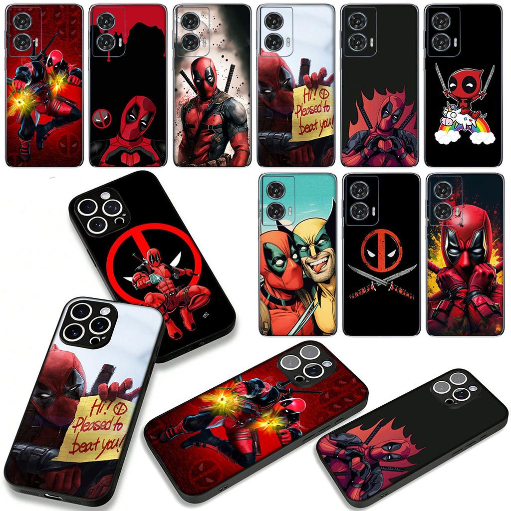 Comics Deadpool Marvel Cover Phone Case for Apple iPhone 17 16 11 Pro XS Max XR 6 7 8 Plus + SE 2020 5 16E