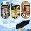 ZOMAKE Folding Ultra UV Light Heat UV Rain or Includes Waterproof Case Umbrella, Lightweight, Compact, Small, UPF50+ Protection, Blocking, Blocking,