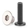 CM Internal Hexagon Flat Head Machine Screw M2/M2.5 - Large Thin Flat Head, Sizes 4/5/6