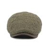 Woolen Hat Women's Autumn Winter Beret British Painter Hat Forward Hat Men's Cotton Hat Peaked Cap