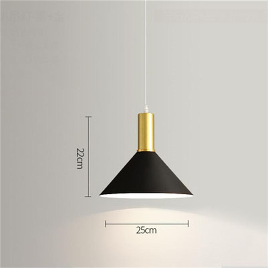 Thrisdar Modern Iron Led Pendant Light E27 Bedside Bedroom Bar Hanging Lamp kitchen Restaurant Dining room Pendant Lamp