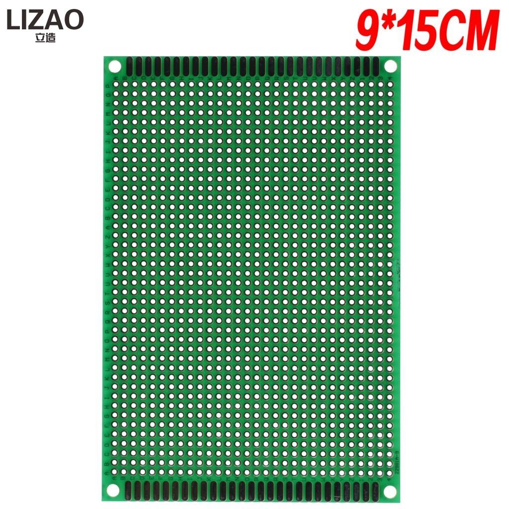 9x15 8x12 7x9 6x8 5x7 4x6 3x7 2x8 cm Doppelseitig Prototyp DIY Universal Gedruckte Schaltung PCB Platine Protoboard Für Arduino